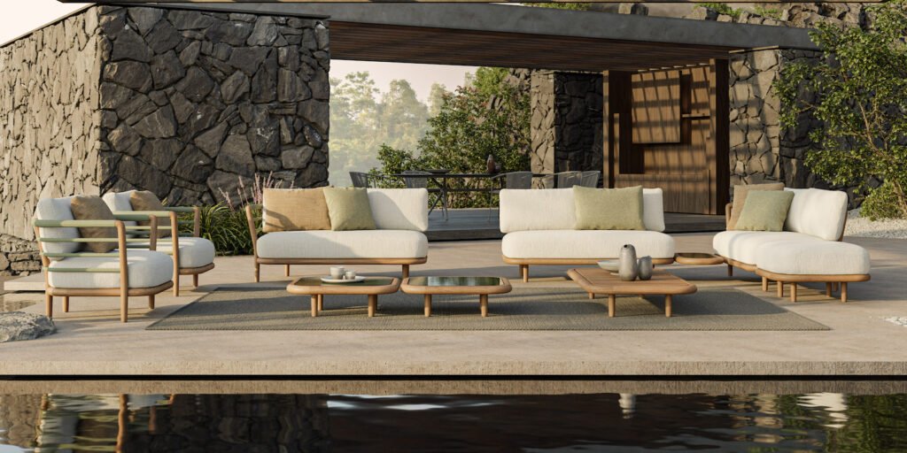 Brezčasno oblikovano premium vrtno pohištvo