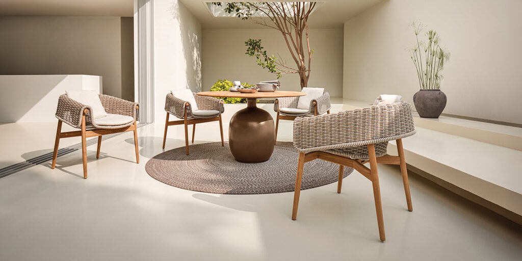 Premium – luksuzno vrtno pohištvo na terasi, eleganca, brezčasen dizajn in trajni materiali