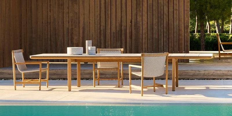 Vrtna miza Amanu, kolekcija Prehod Luxury
