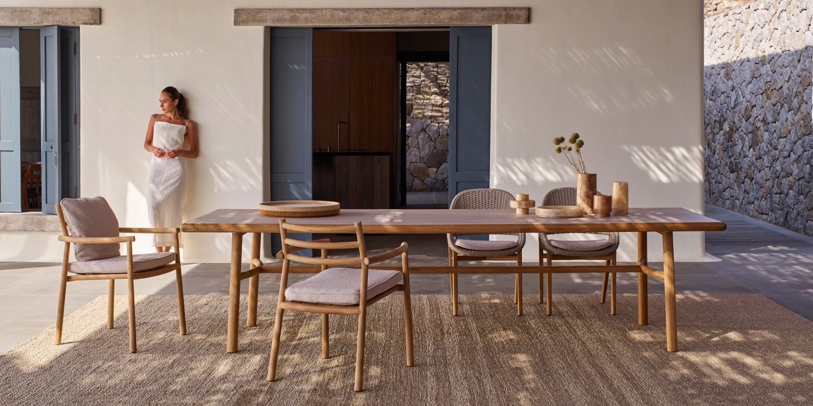 Vrtne mize Prehod, kolekcija Exclusive, Ukiyo