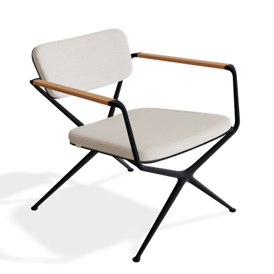 Vrtni klubski stol, Exes, Prehod