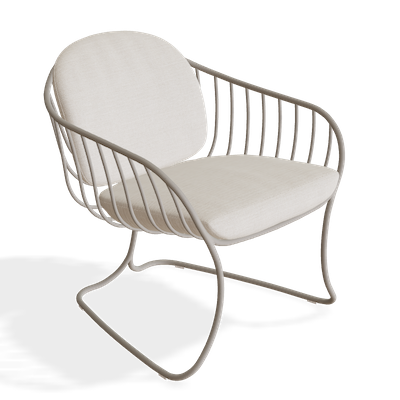 Vrtni klubski stol, Folia, Prehod